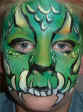 Monsters: Dragon: All Face Painting, Body Painting, and Special Effects Images on this site are Copyright@Cool Faces.