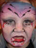 Monsters: Vampire: All Face Painting, Body Painting, and Special Effects Images on this site are Copyright@Cool Faces.