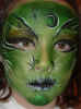 Monsters: Witch: All Face Painting, Body Painting, and Special Effects Images on this site are Copyright@Cool Faces.