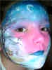 Scenes: Xmas Card: All Face Painting, Body Painting, and Special Effects Images on this site are Copyright@Cool Faces.