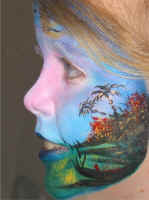 Scenes - Japanese Water Garden - Left Profile