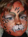Tiger: All Face Painting, Body Painting, and Special Effects Images on this site are Copyright@Cool Faces.