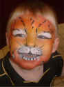 Tiger: All Face Painting, Body Painting, and Special Effects Images on this site are Copyright@Cool Faces.